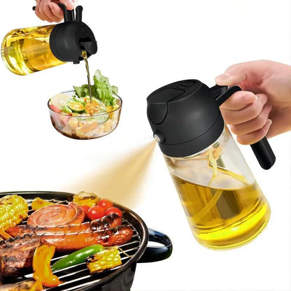 Vaporisateur d’huile De Cuisson Et De Vinaigre, Distributeur En Spray Pour Cuisine.